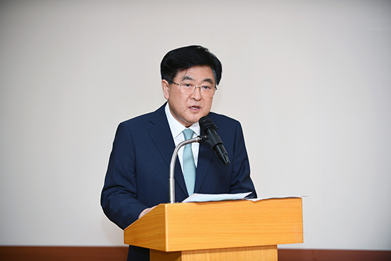 현대重그룹 권오갑 회장, 그룹사장단 회의 개최 