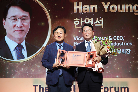 현대重 한영석 부회장, ‘제3회 지니어워즈’ 수상